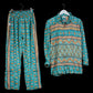 INDIWAII SET PANT - LONG SLEEVE SHIRT 14- L