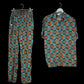 INDIWAII SET HOSE - KURZARMSHIRT 15 - L