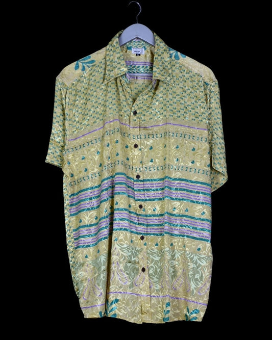 INDIWAII OVERSIZE HEMD SEIDE - 24 / XL