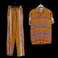 INDIWAII SET PANT - SHORT SLEEVE SHIRT  17 - XL