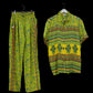 INDIWAII SET PANT - SHORT SLEEVE SHIRT  19 - XL