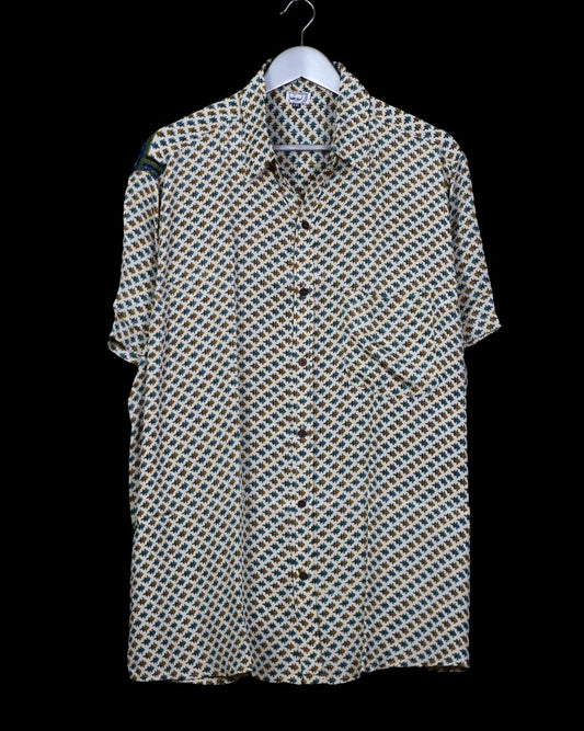 INDIWAII OVERSIZE HEMD SEIDE - 28 / XXL