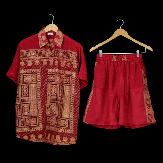 INDIWAII SET - SHIRT-BERMUDA 55 - M